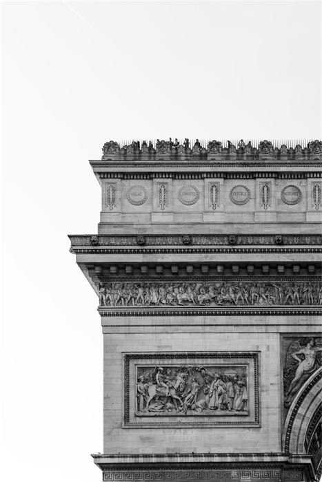 Détail de l'Arc de Triomphe